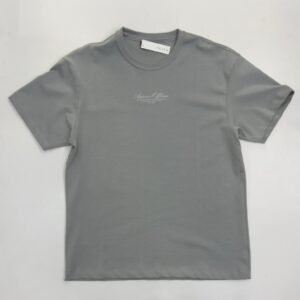 Camiseta oversize gris