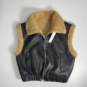 chaleco en piel