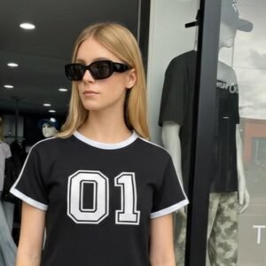 camiseta estampado numero