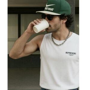 gorra estampada plana