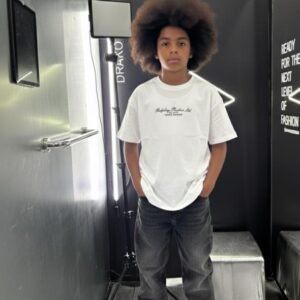 camiseta estampado oversize