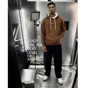 hoddie estampado relieve