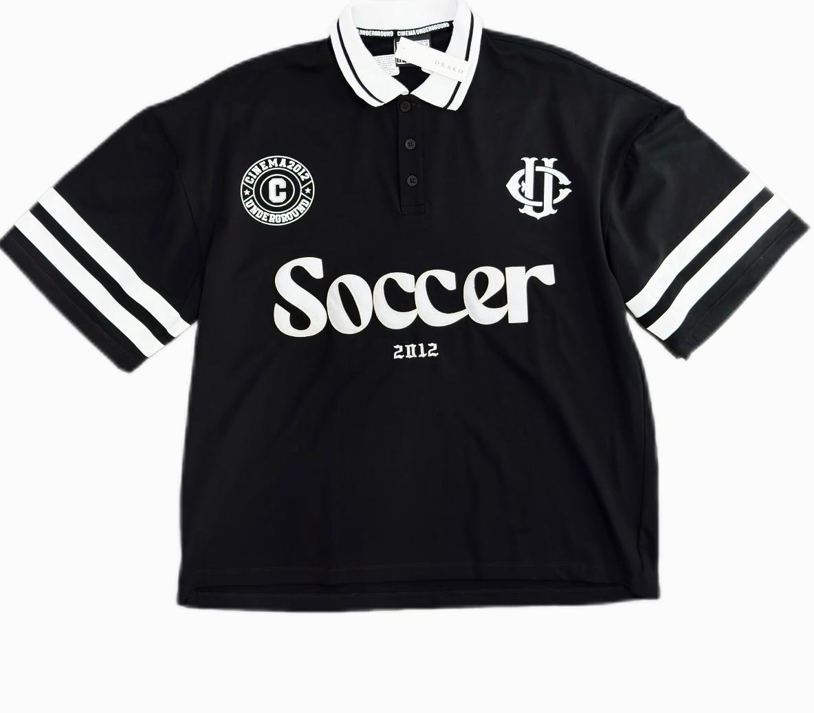 camiseta tipo polo varsity - Image 3
