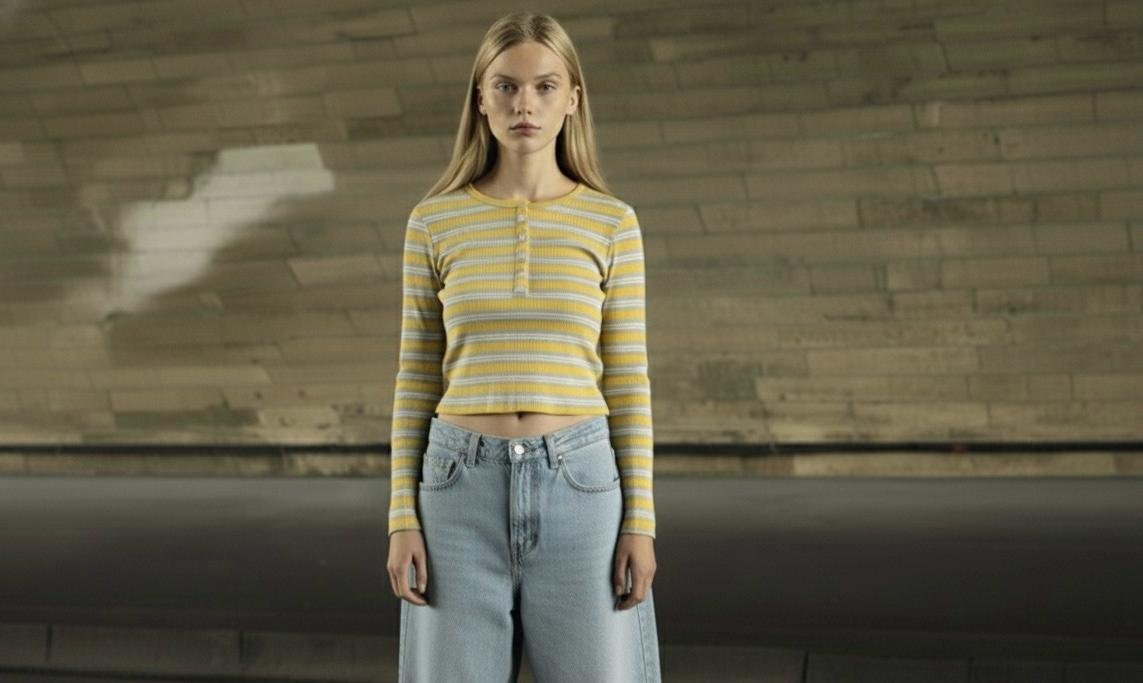 blusa rayas manga larga - Image 2