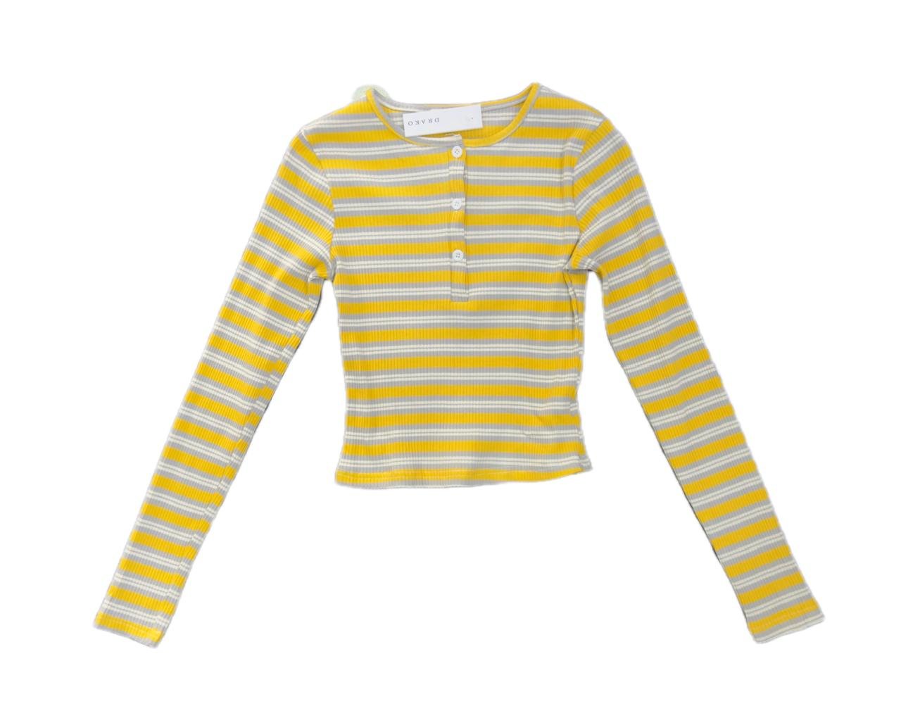 blusa rayas manga larga - Image 3