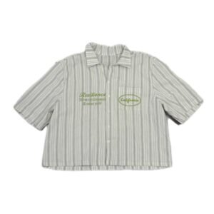 camisa boxy estampado