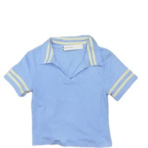 camiseta cuello polo corta