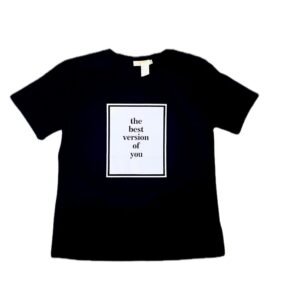camiseta oversize estampado